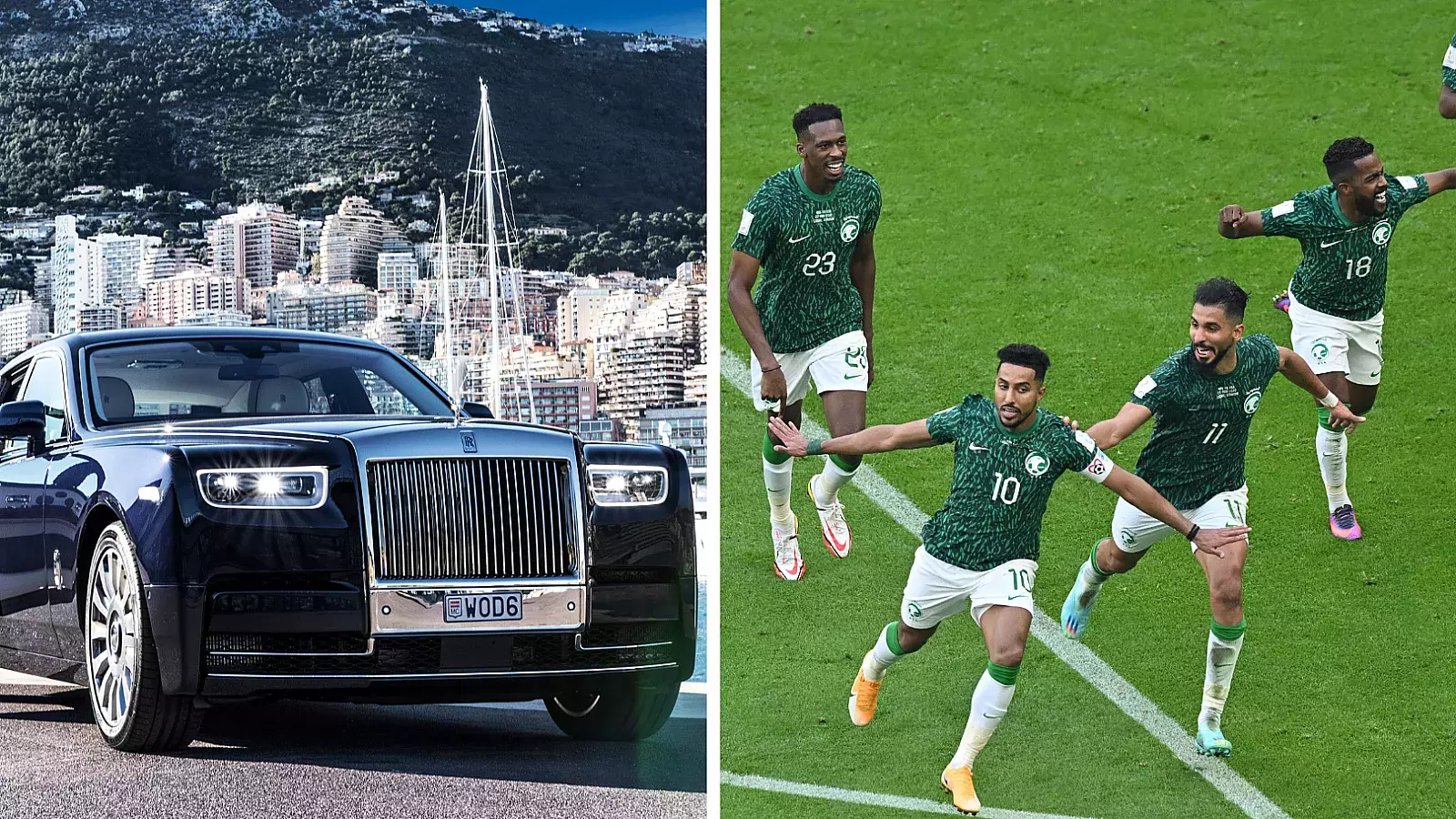 De lujo: Regalan un Rolls Royce a cada jugador de Arabia Saudí por su victoria sobre Argentina