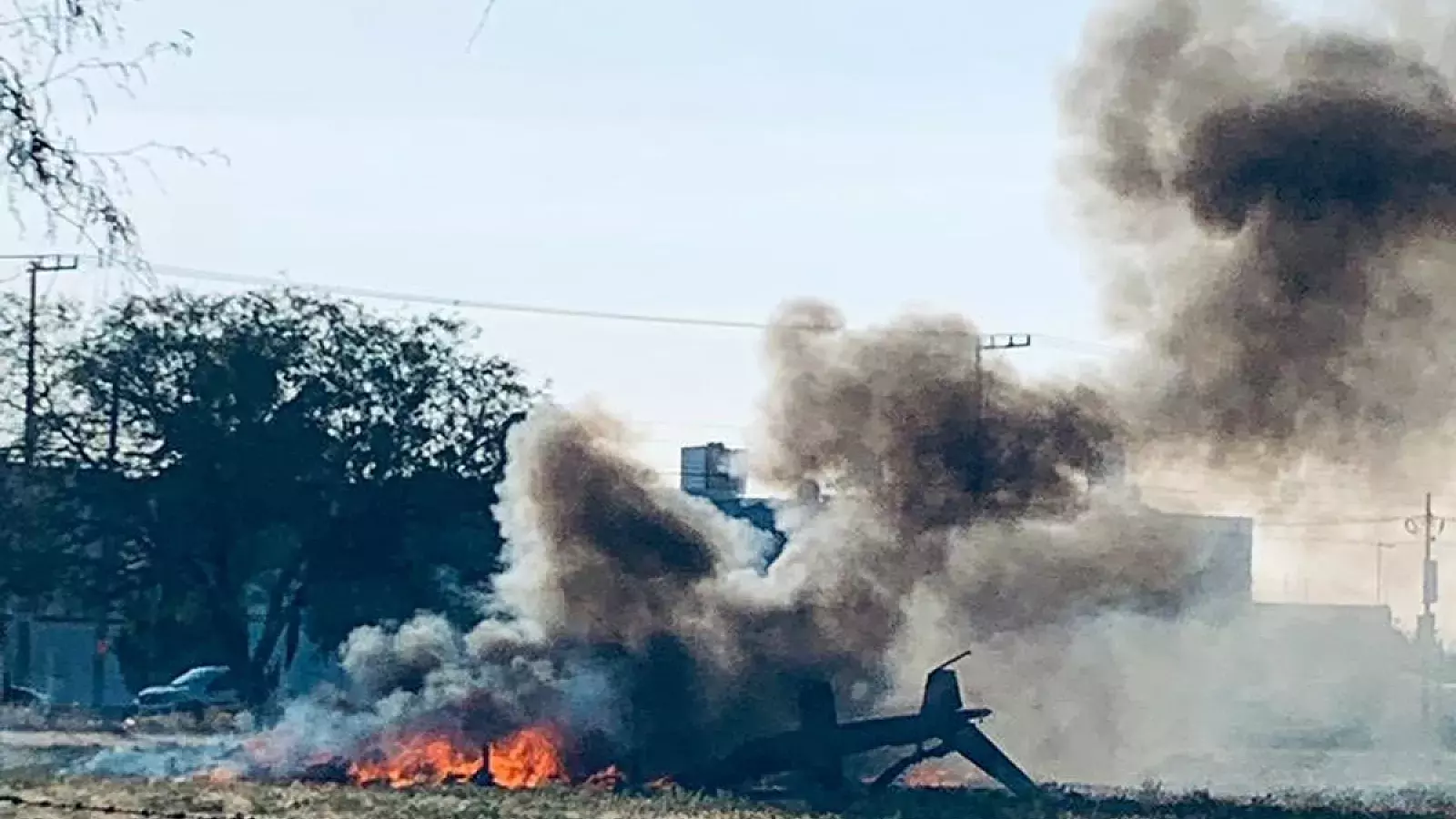 México: Helicóptero se desploma en Aguascalientes; fallece secretario de seguridad estatal