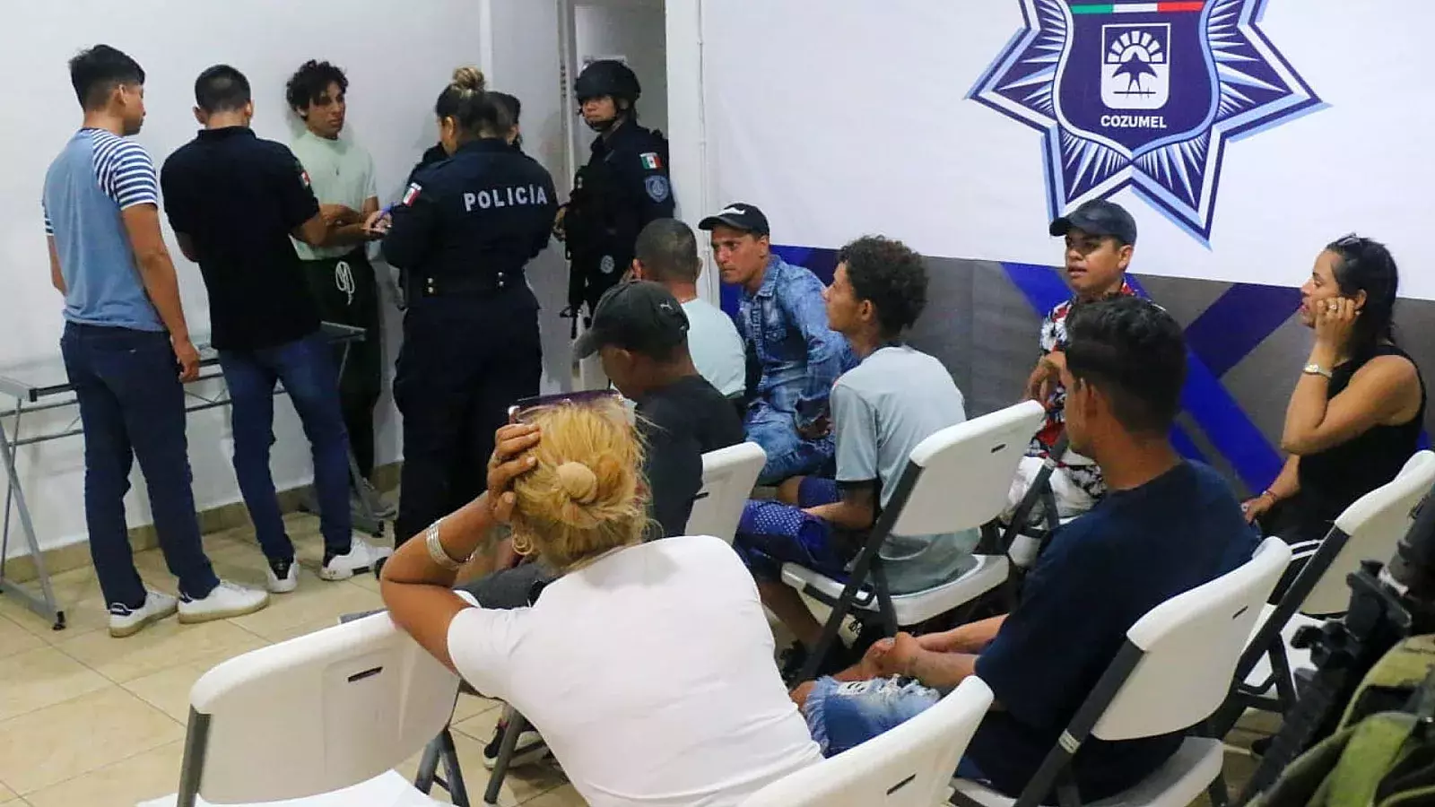 Balseros cubanos detenidos en México