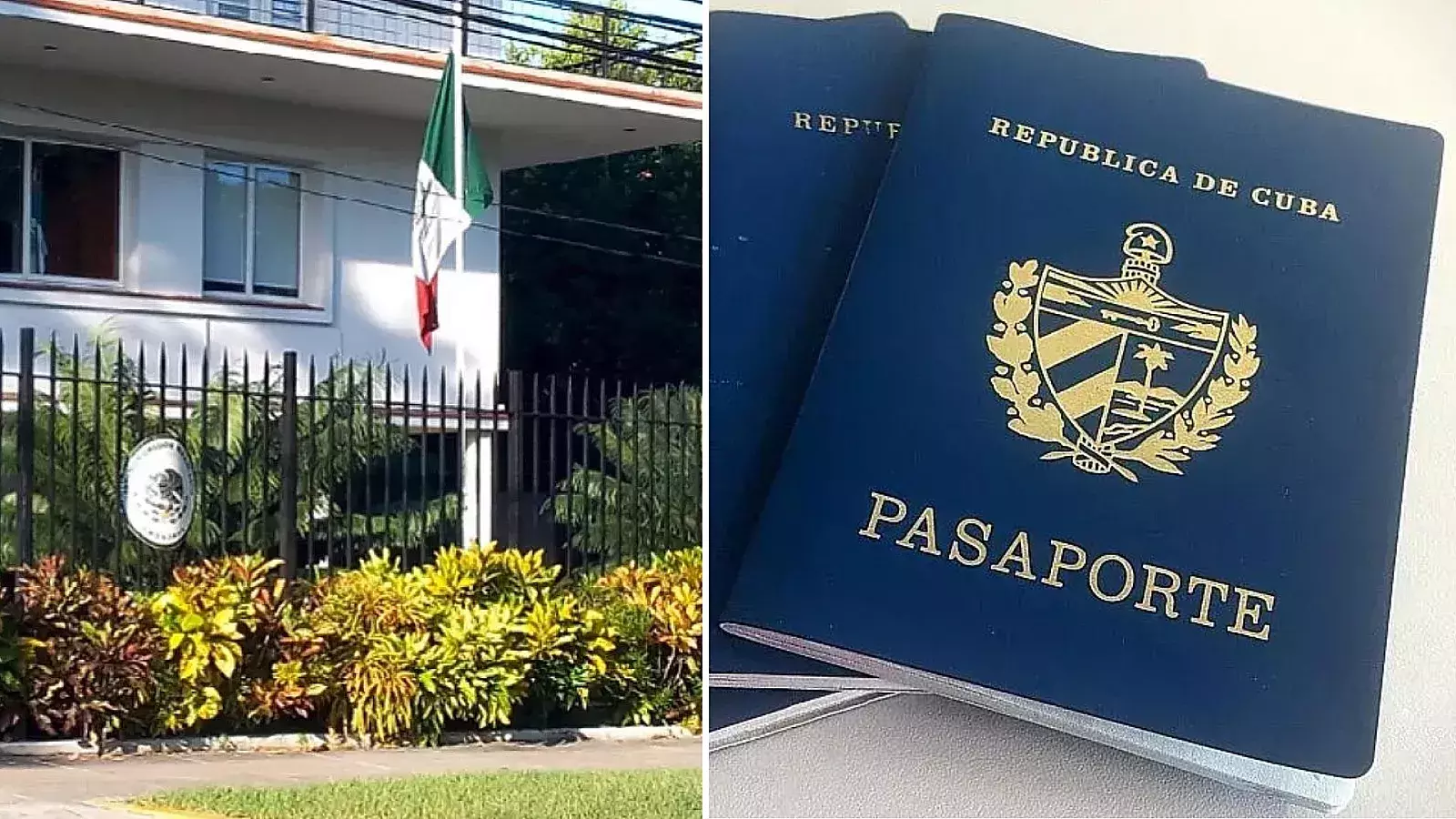 Embajada de México en Cuba y pasaporte cubano