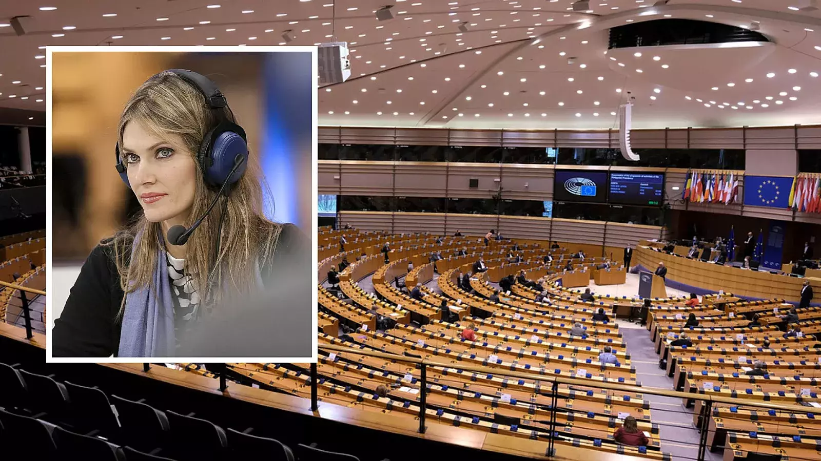 Suspenden a la vicepresidenta del Parlamento Europeo detenida por corrupción vinculada a Qatar