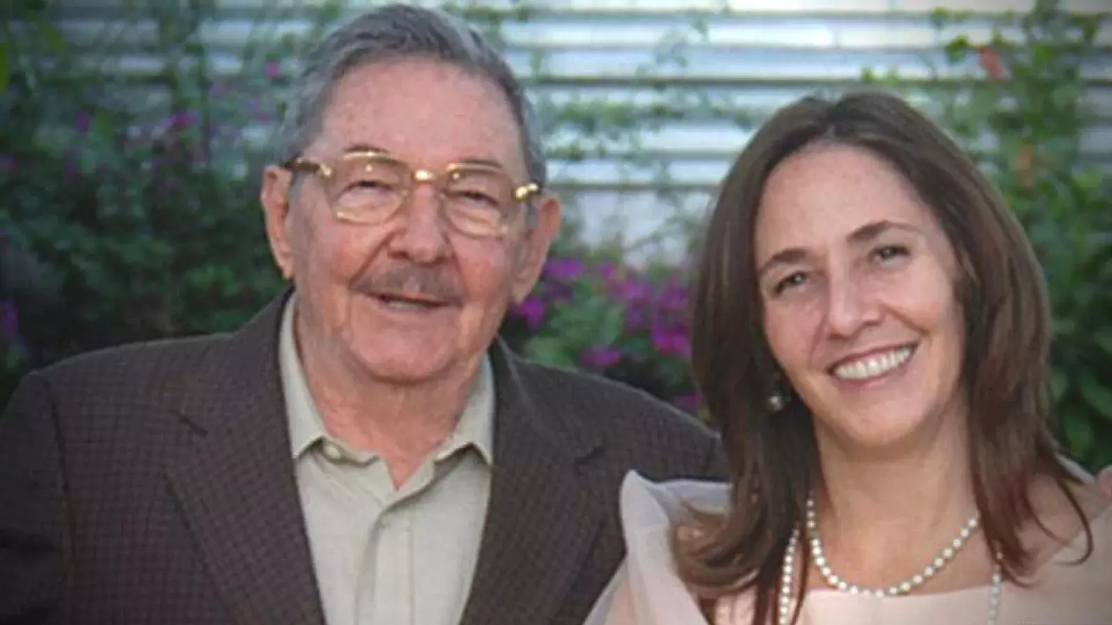 Raul Castro y Mariela
