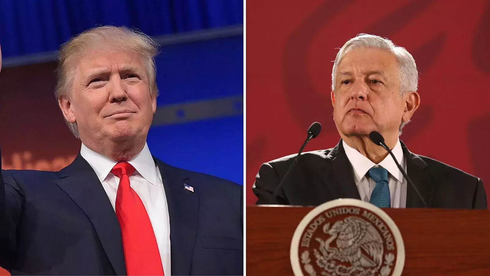 Trump se burla del gobierno de AMLO durante su primer evento oficial de campaña