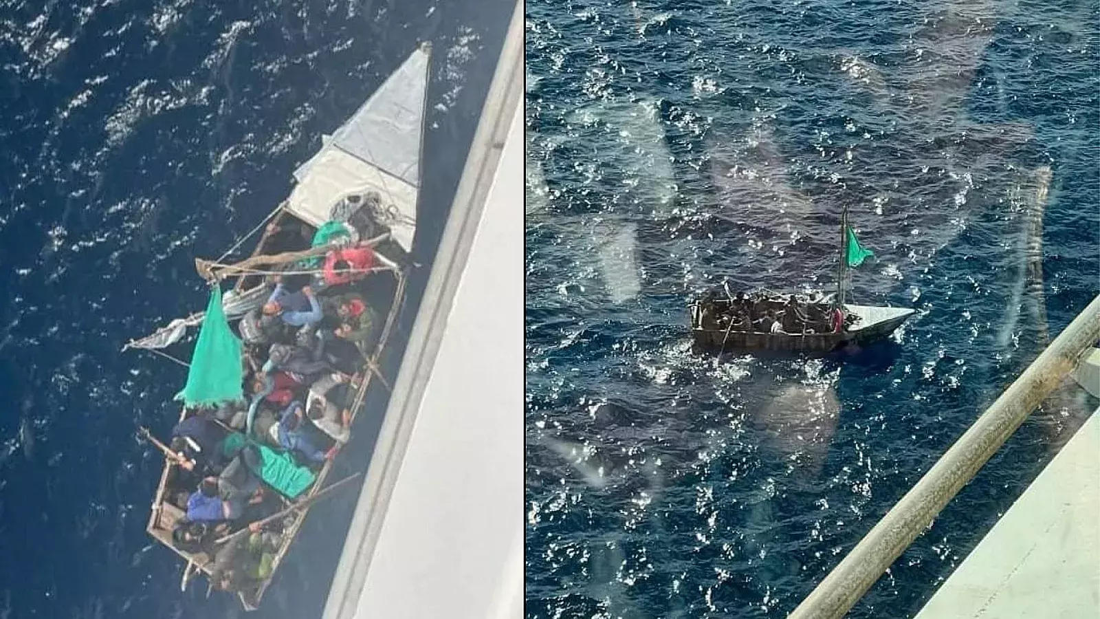 Rescatan a balseros cubanos en alta mar
