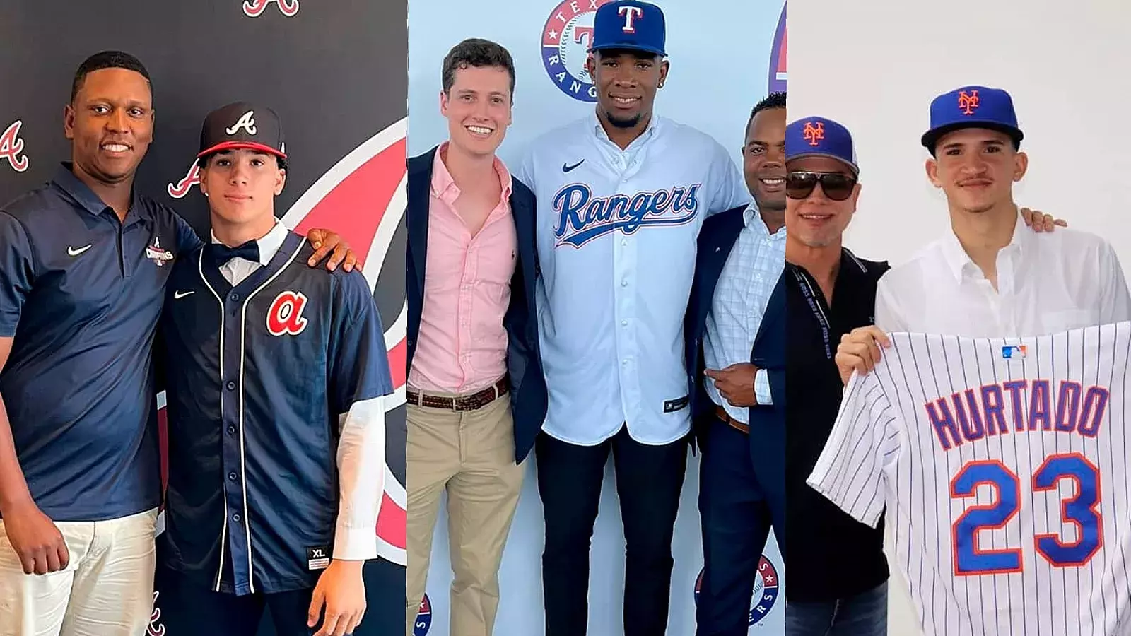 Prospectos cubanos firman con equipos de MLB en 2023