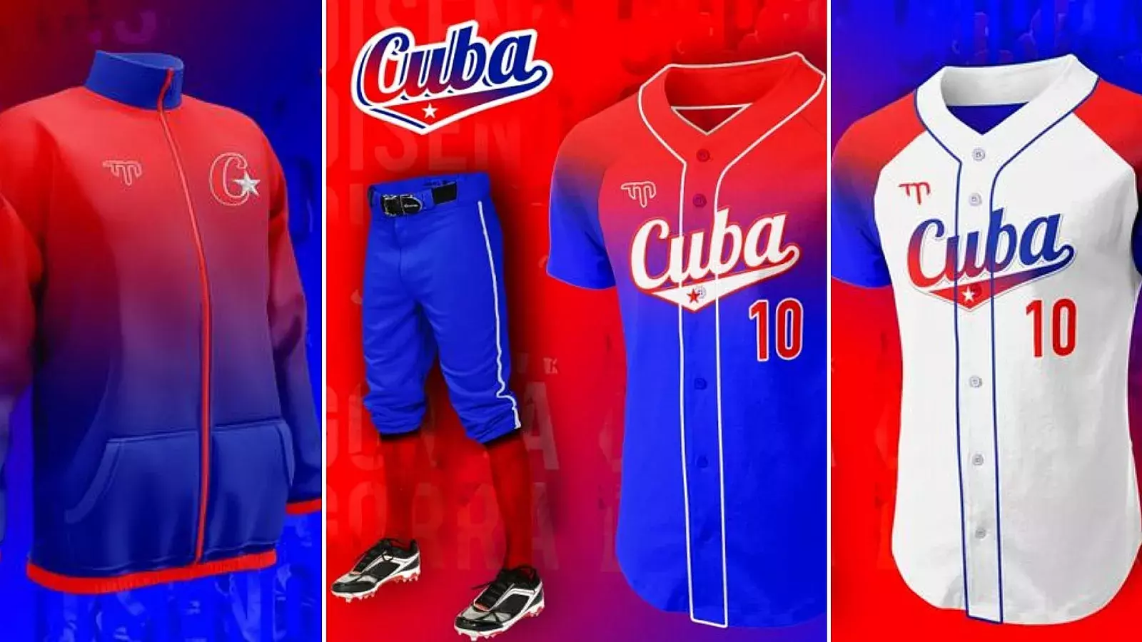 Uniformes de Cuba al Clásico Mundial de Béisbol