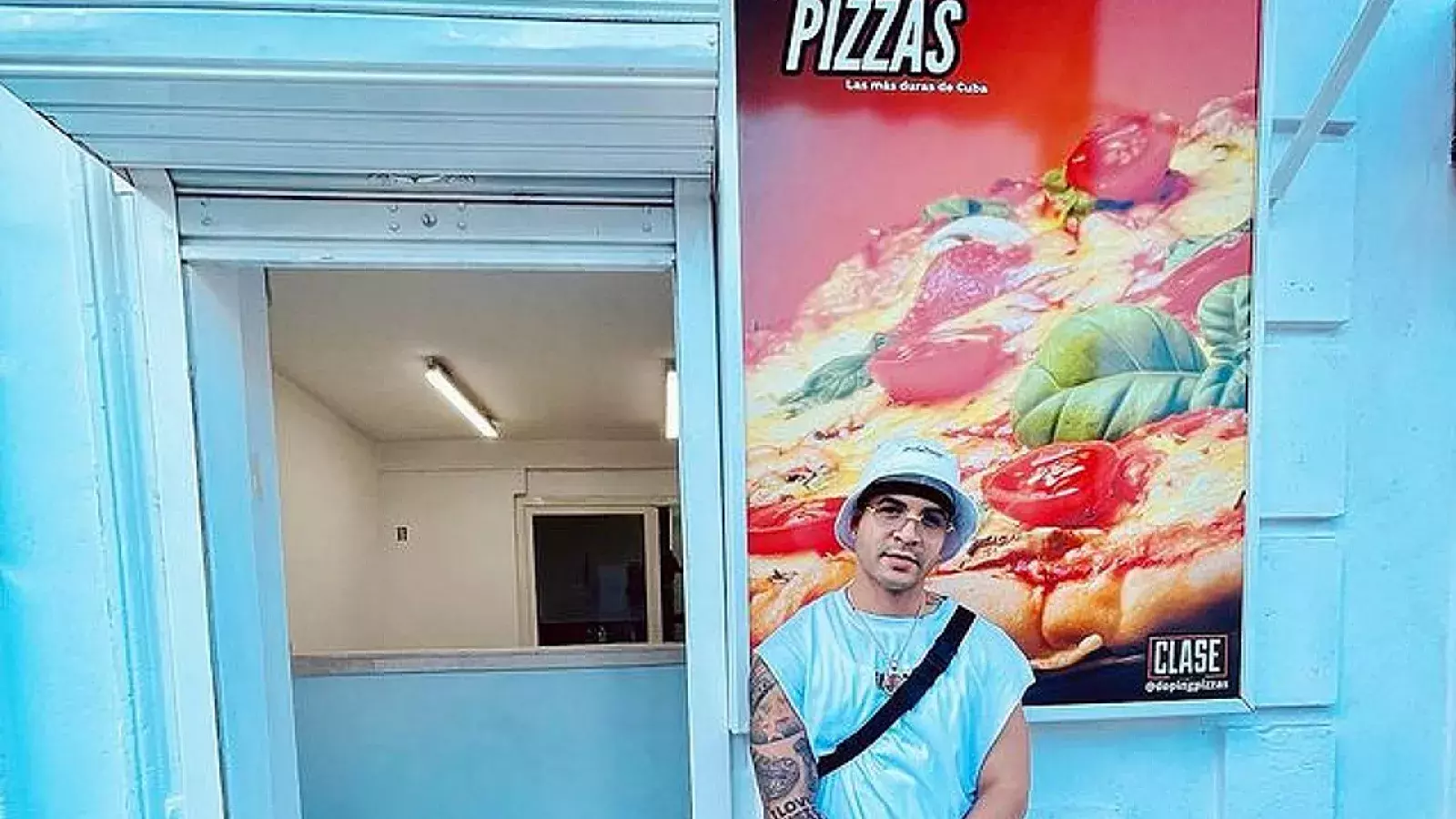 Yomil inaugura “Doping pizzas”, su primer negocio en La Habana