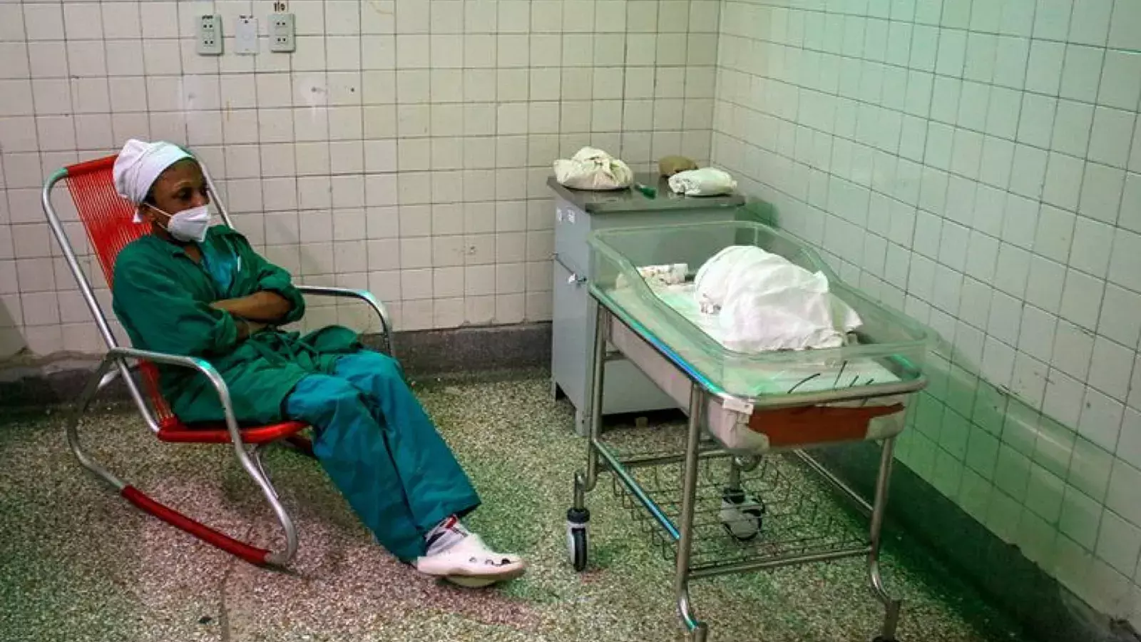 Sala del hospital Hijas de Galicia en La Habana