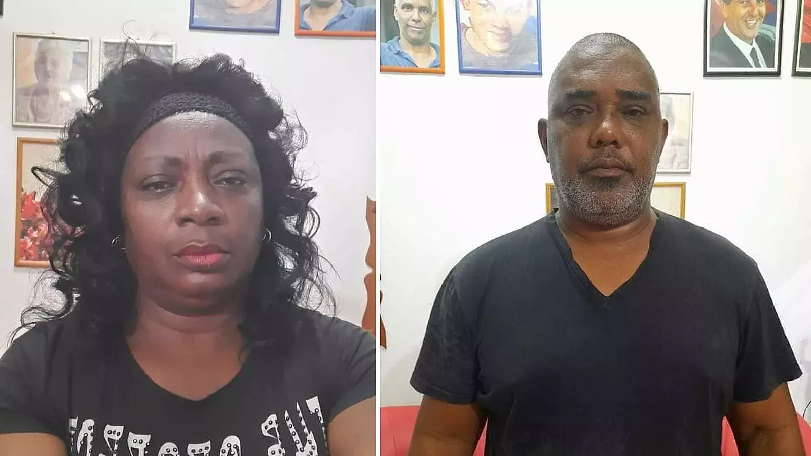 Los opositores cubanos Berta Soler y Ángel Moya fueron detenidos este martes 28 de febrero en La Habana
