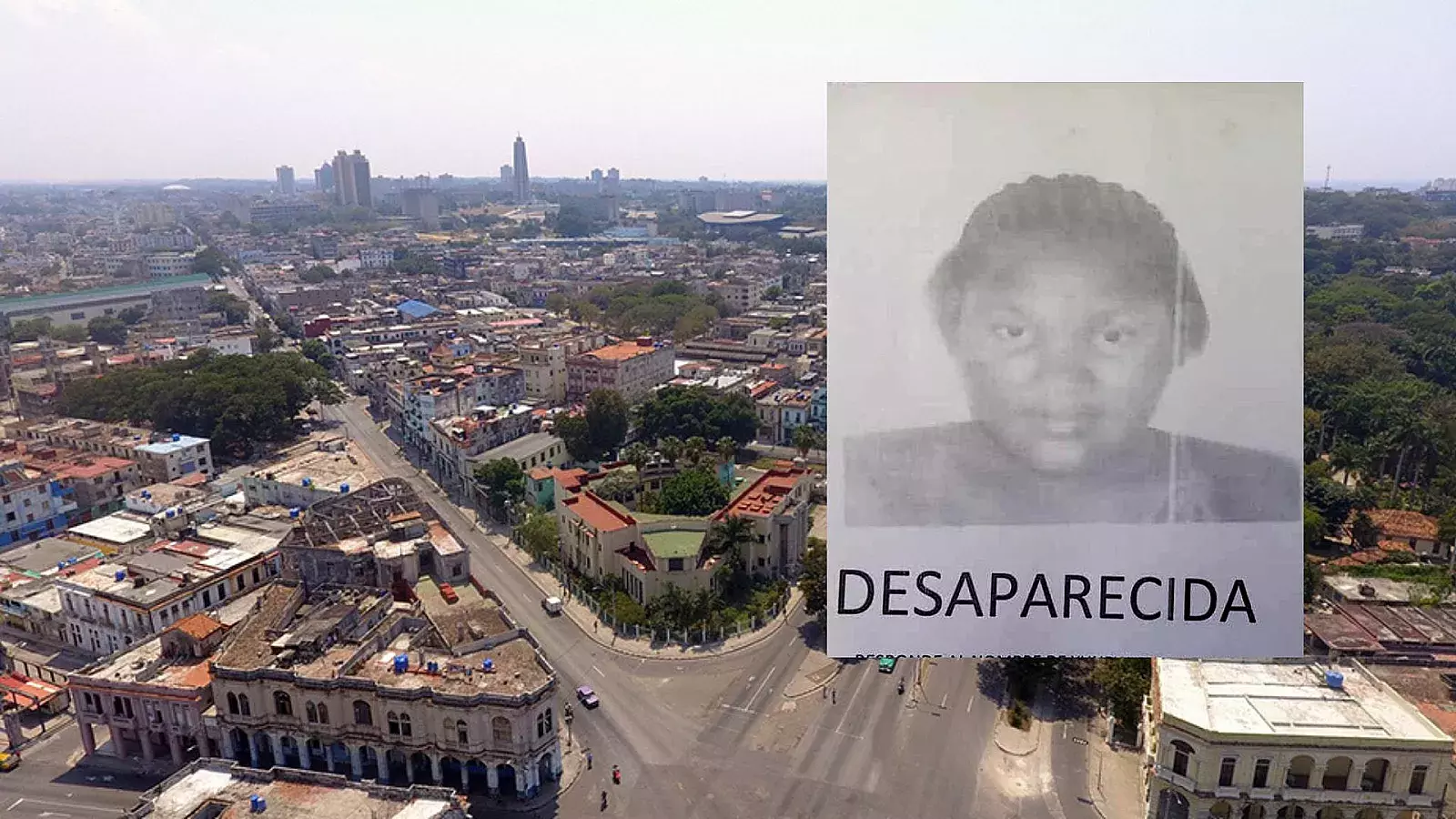 Joven desaparecida en La Lisa.