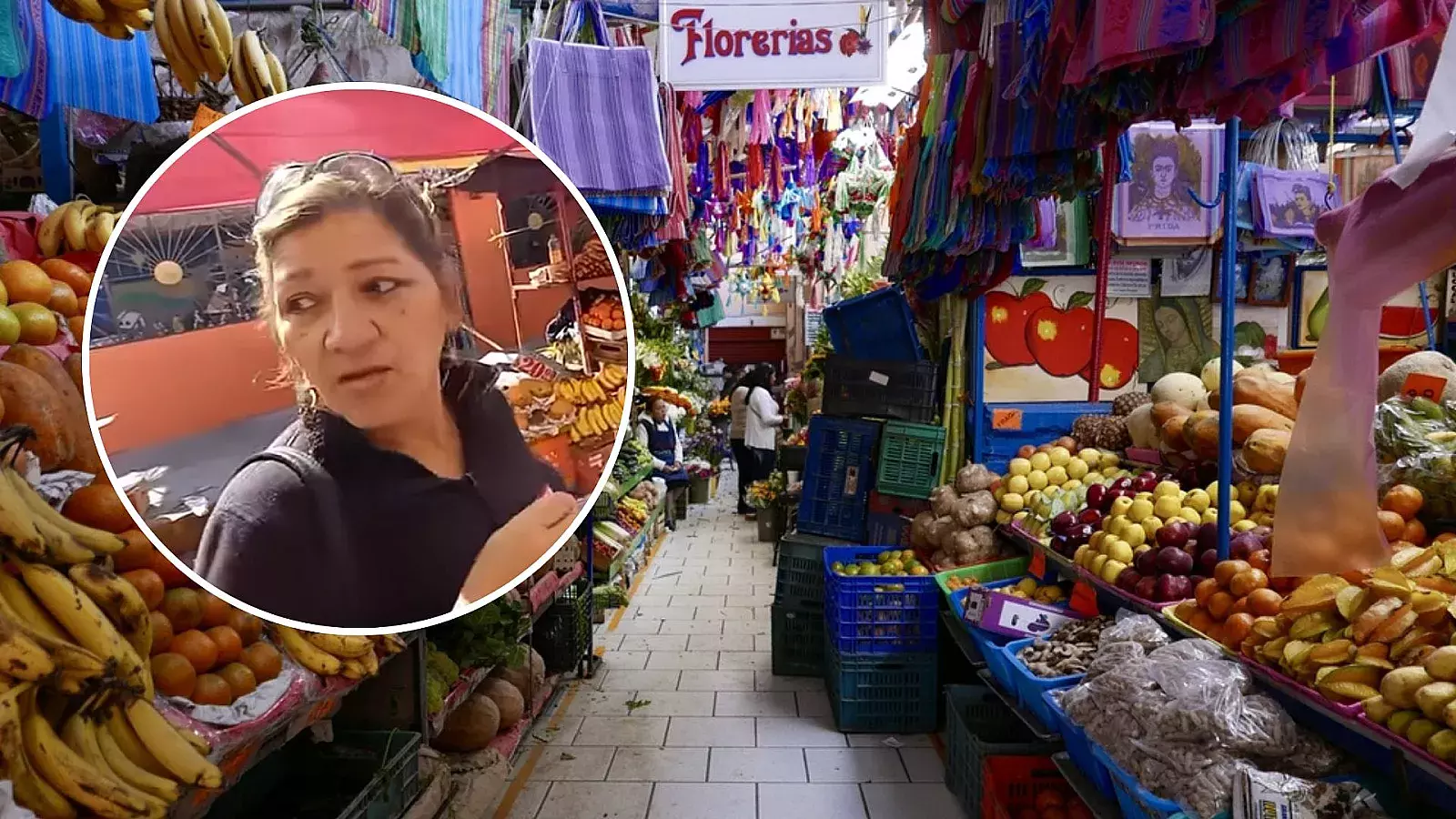 VIDEO | “Da ganas de llorar”: Cubana visita por primera vez un tianguis en México