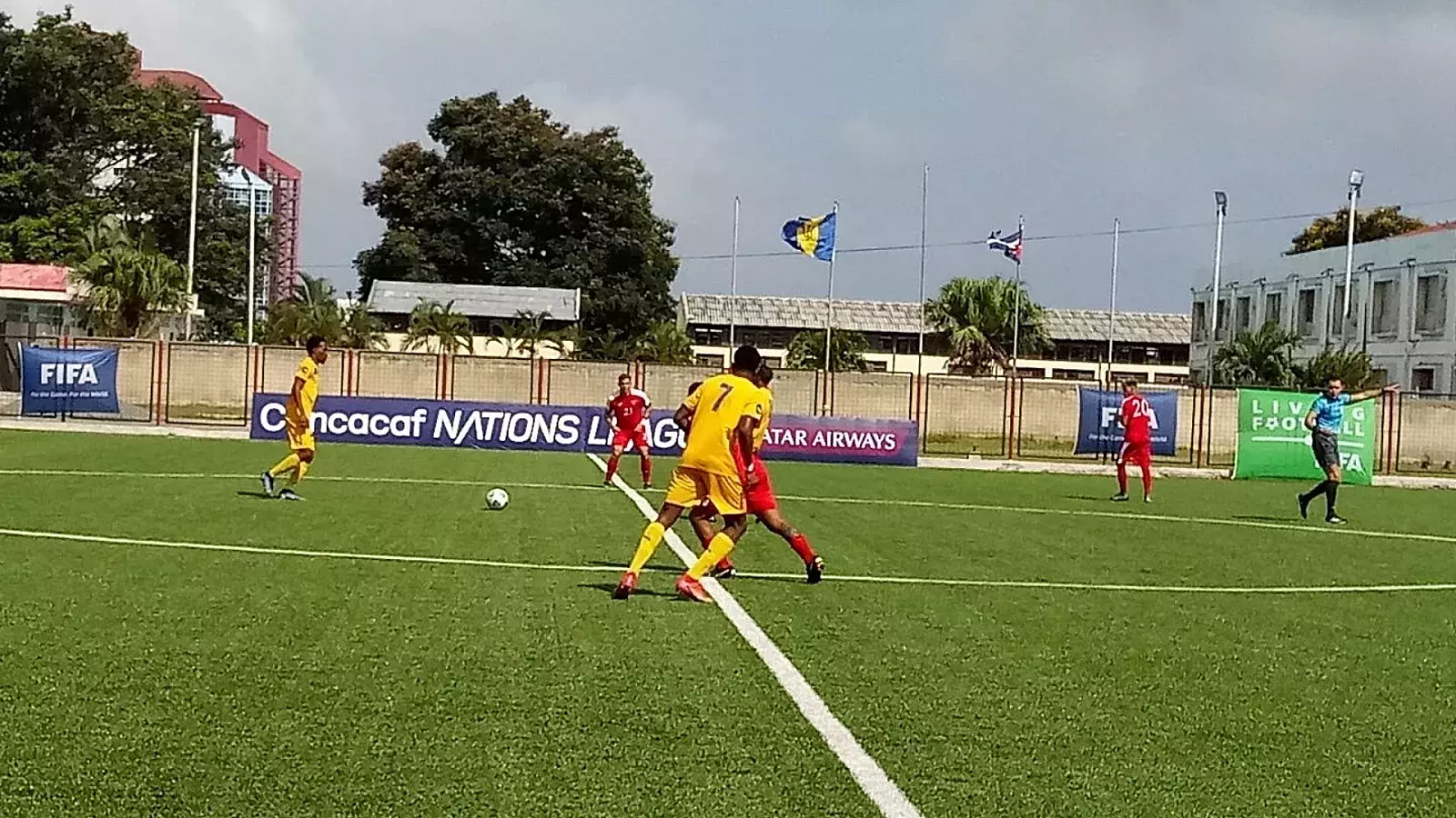 Cuba de fúbtol a punto del boleto a la Copa de Oro