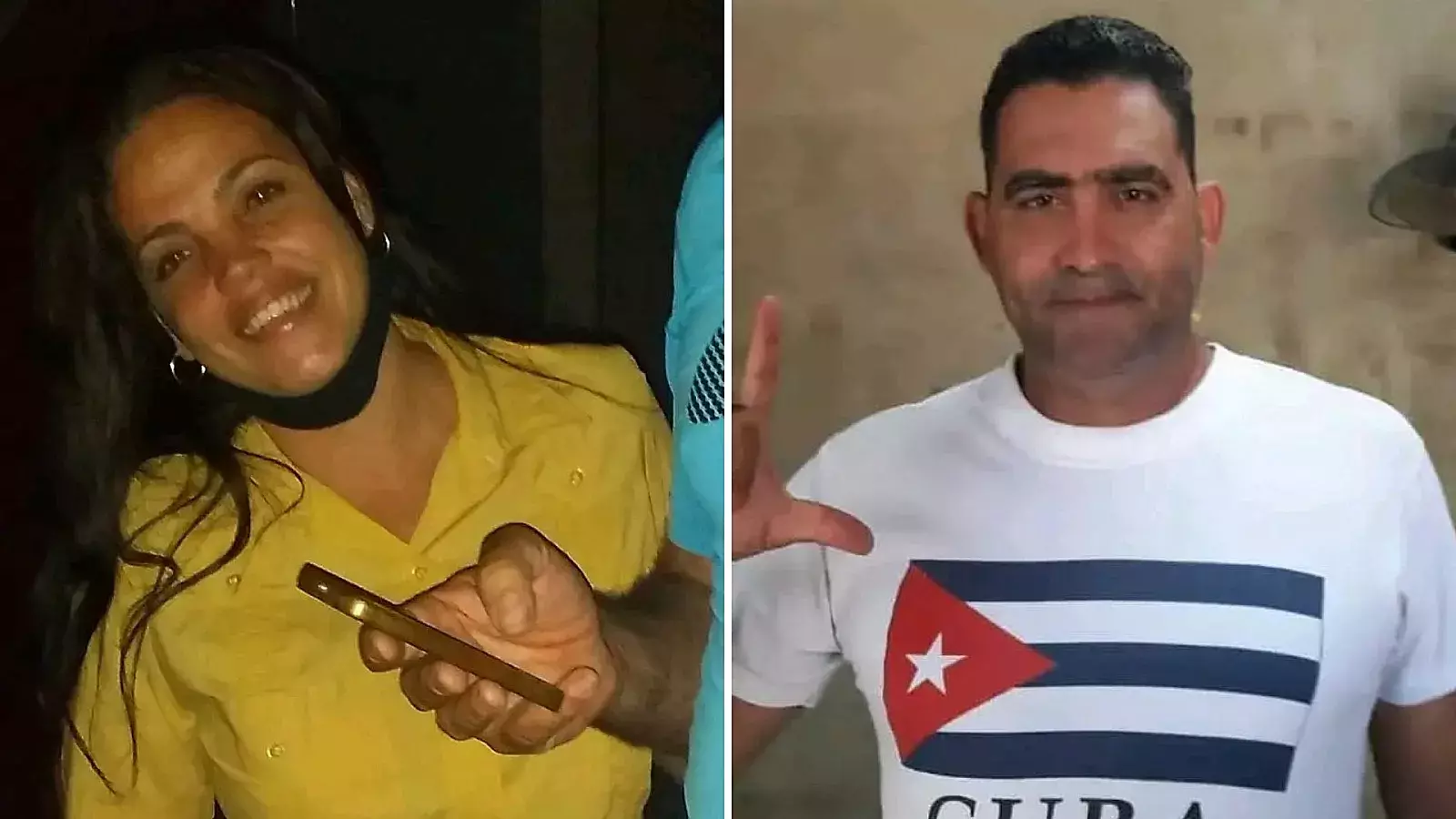 Angélica y su hermana María Cristina Garrido fueron arrestadas el 12 de julio de 2021 y acusadas de liderar las protestas populares que ocurrieron en Quivicán
