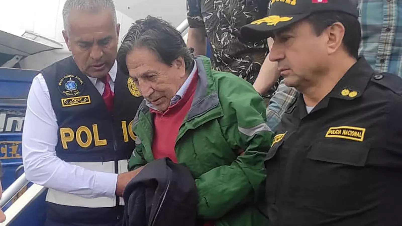 Expresidente Alejandro Toledo llega a Perú tras ser extraditado por EEUU