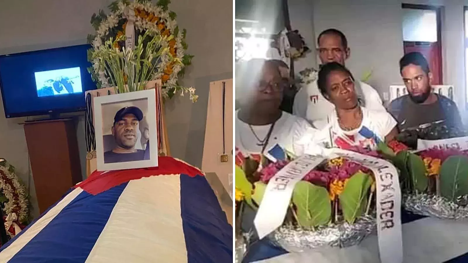 Funeral del remero cubano Ángel Fournier en Caimanera