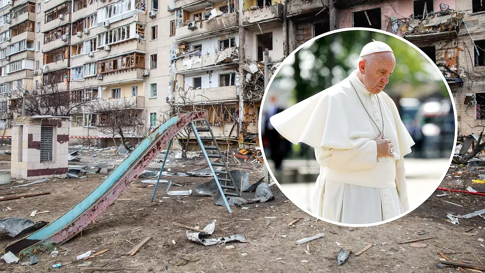 El papa Francisco pide "paz" en Ucrania y "luz" sobre Rusia este Domingo de Resurrección