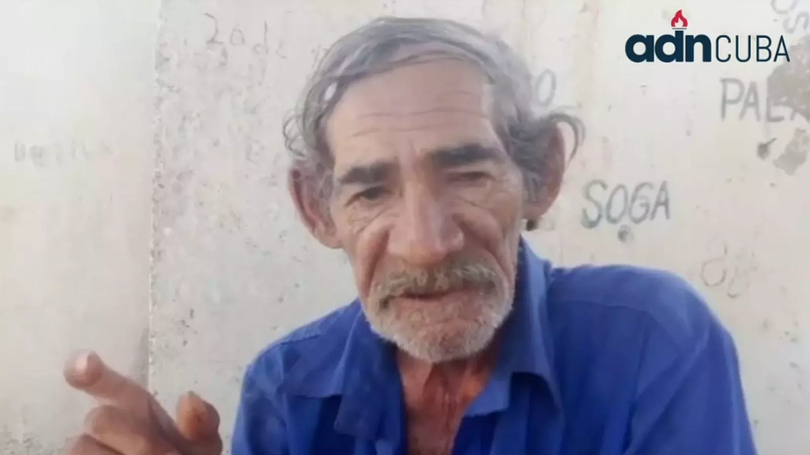 Anciano con cáncer denuncia desamparo del régimen.