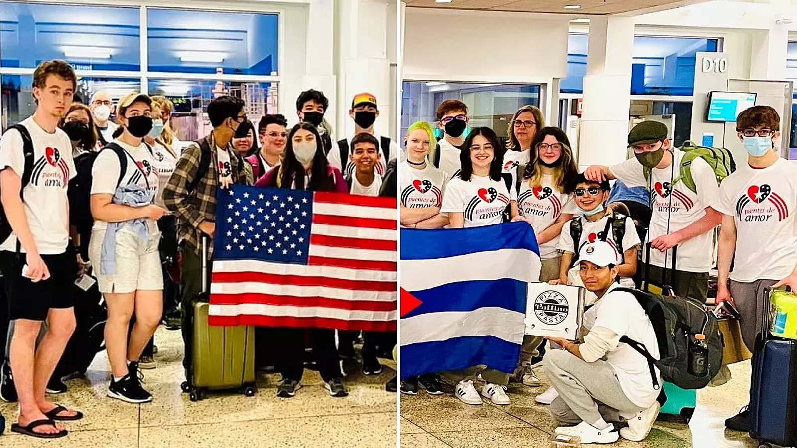 Estudiantes norteamericanos viajando a Cuba por "Puentes de Amor"