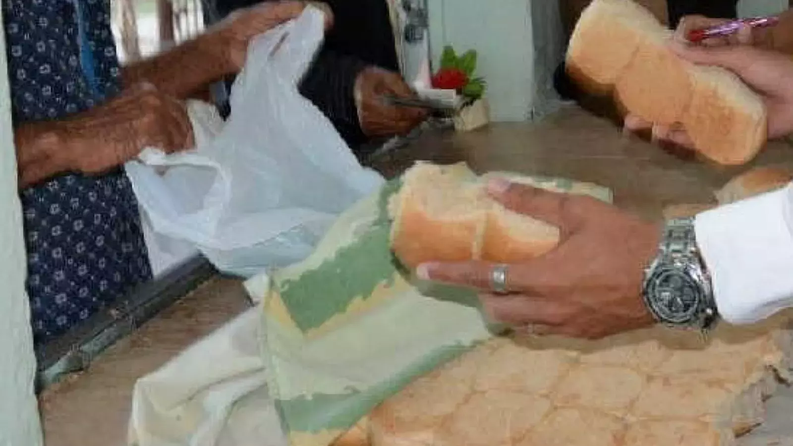 Estado del pan de la bodega en Cuba