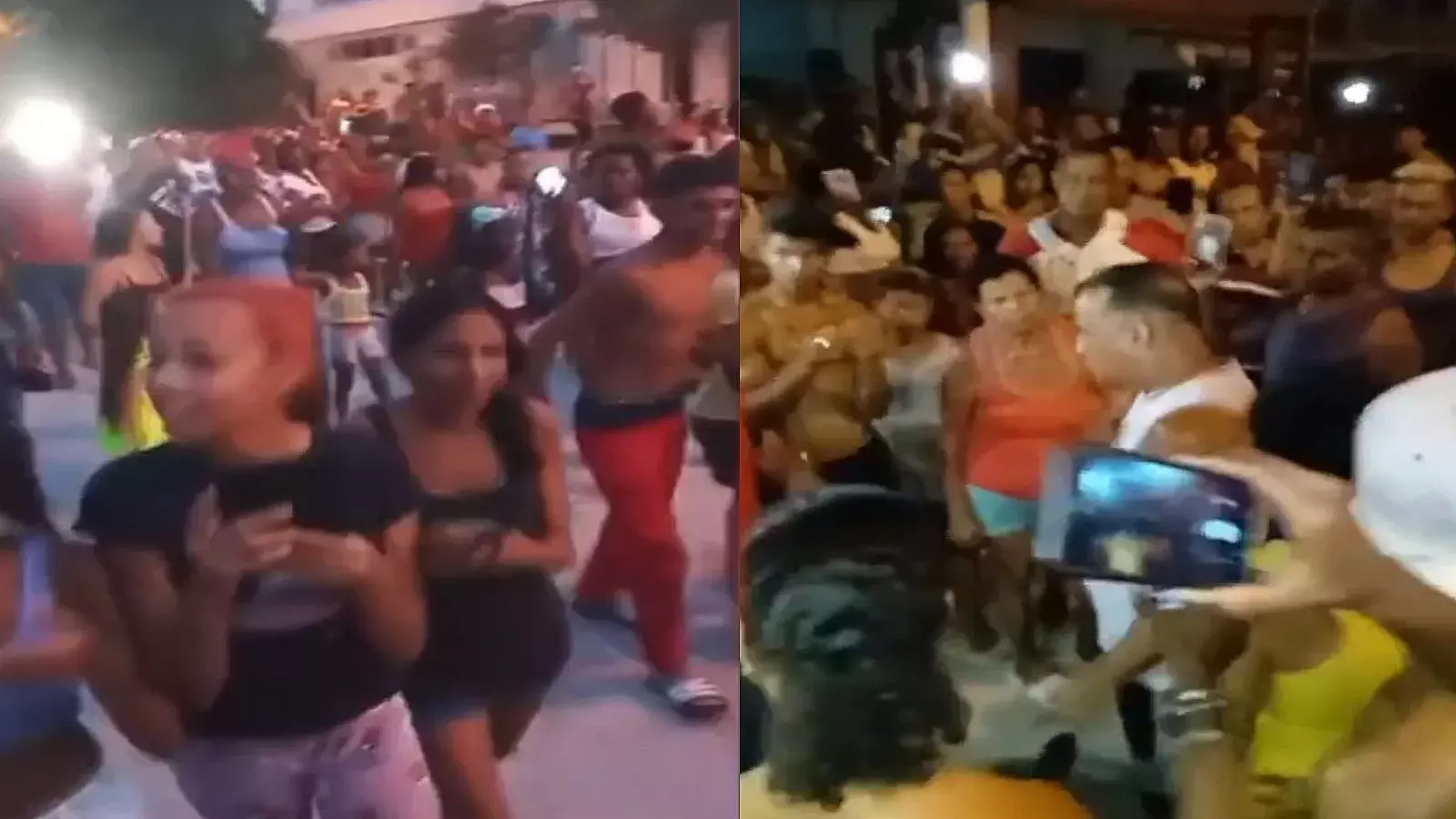 El pueblo de Caimanera se lanza para las calles al grito de "Libertad"