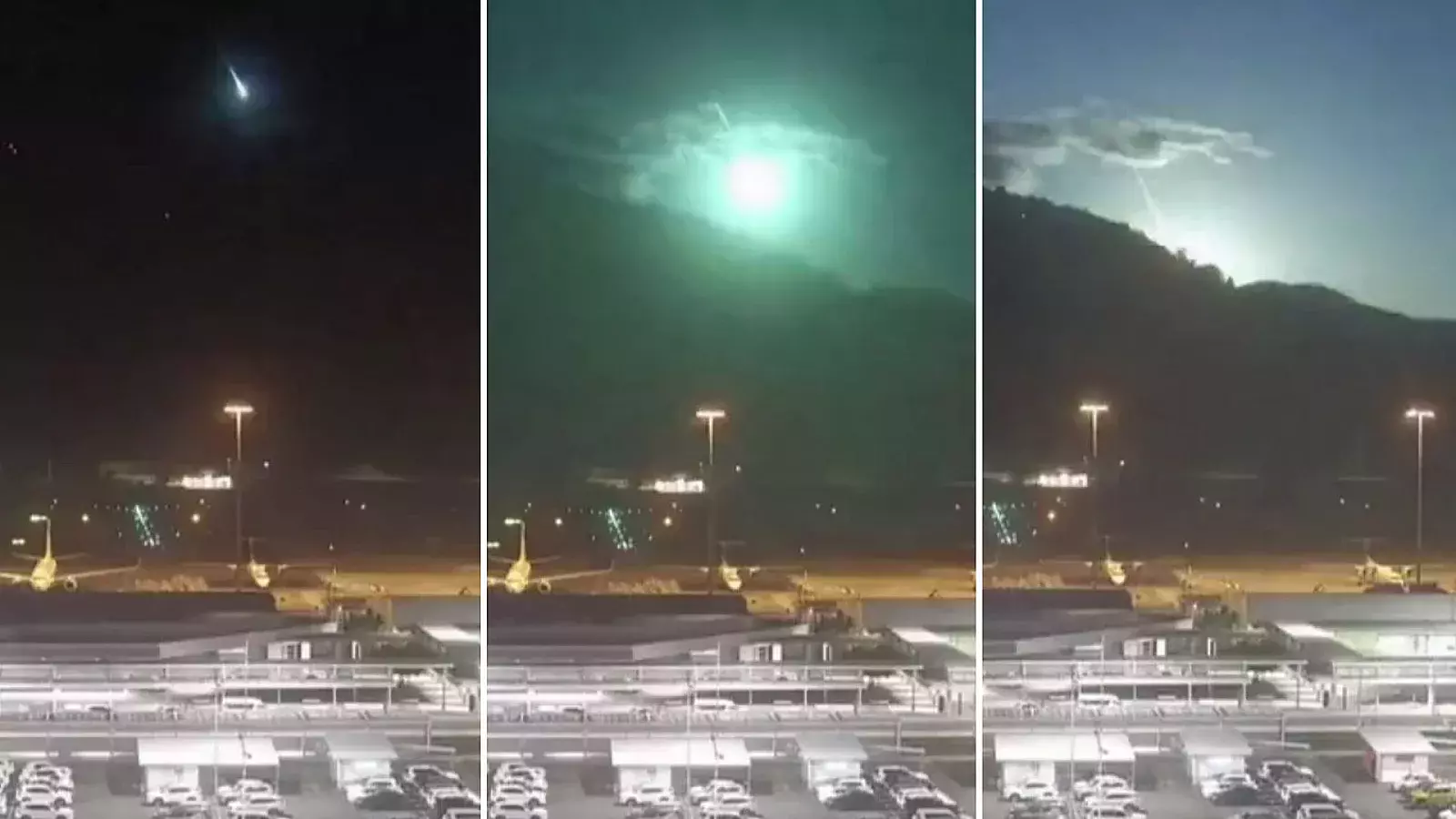 ¡IMPRESIONANTE! Caída de meteorito es captada por cámaras de seguridad