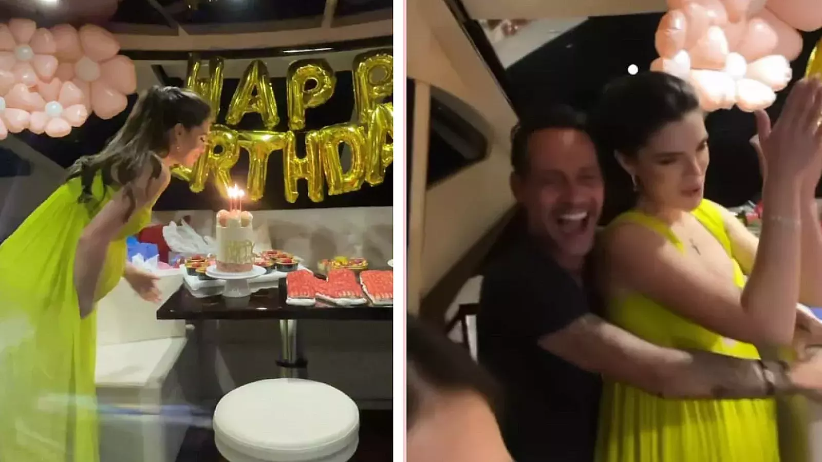 ¡Así fue la fiesta de cumpleaños de Nadia Ferreira a bordo de un yate en Miami!