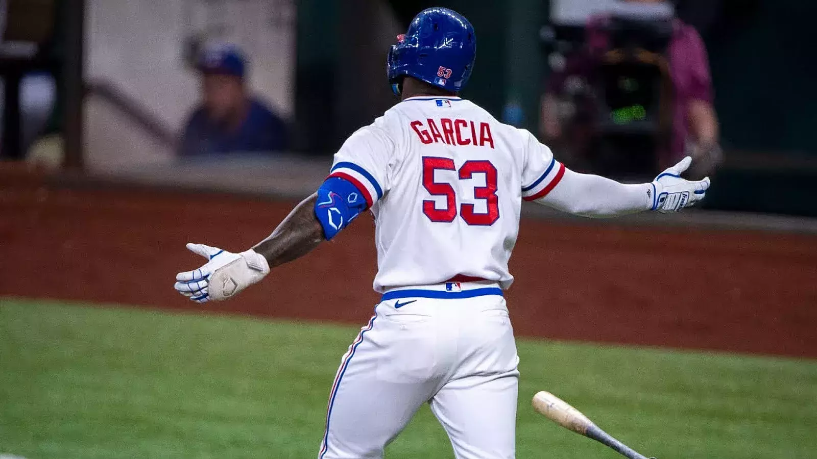 José Adolis García, pelotero cubano de los Rangers