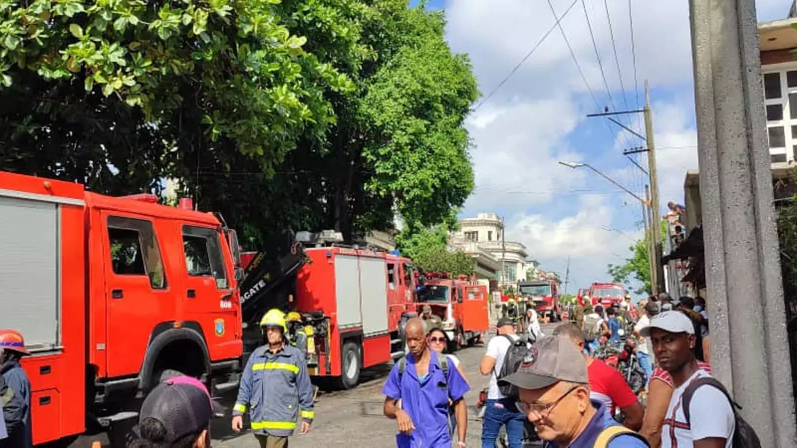 Reportan incendio en Diez de Octubre, La Habana
