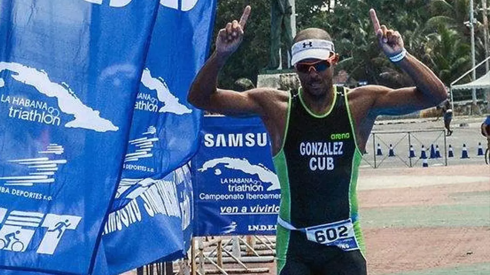 Michel González, extriatleta cubano