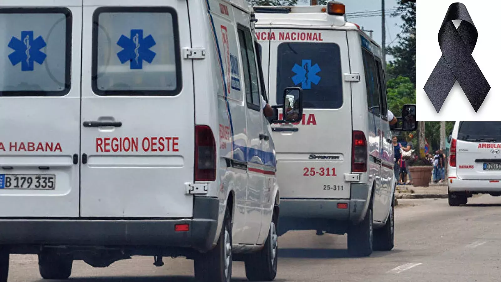 Ambulancias en La Habana