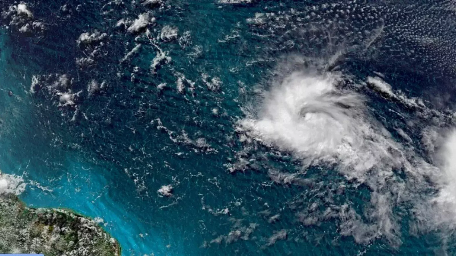 Imagen referencial de tormenta en el Caribe