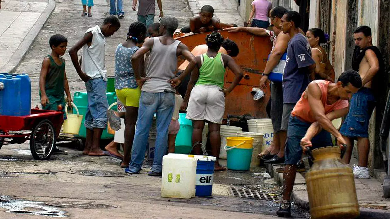 Escasez de agua en La Habana