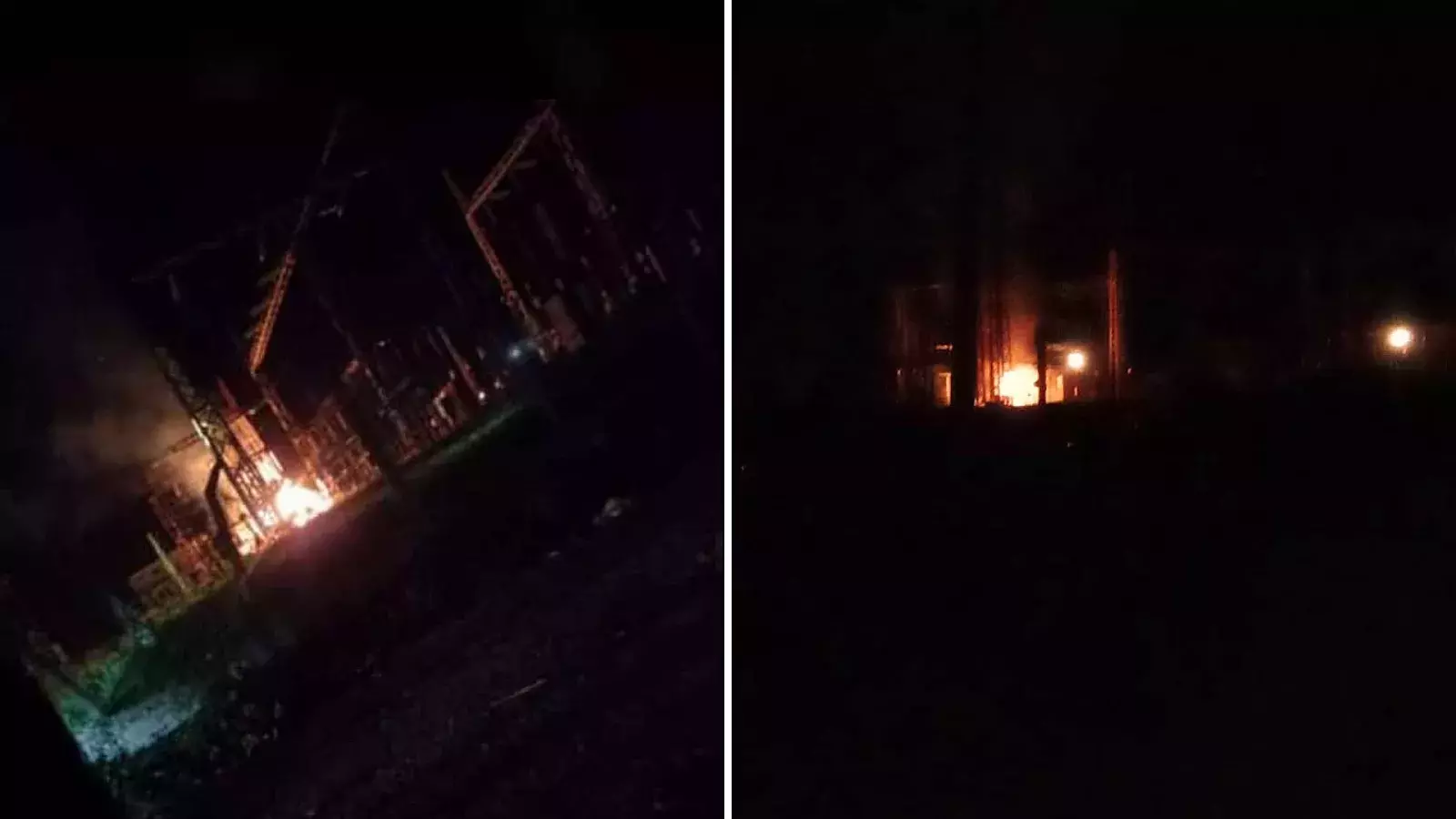 Incendio en subestación eléctrica de Pinar