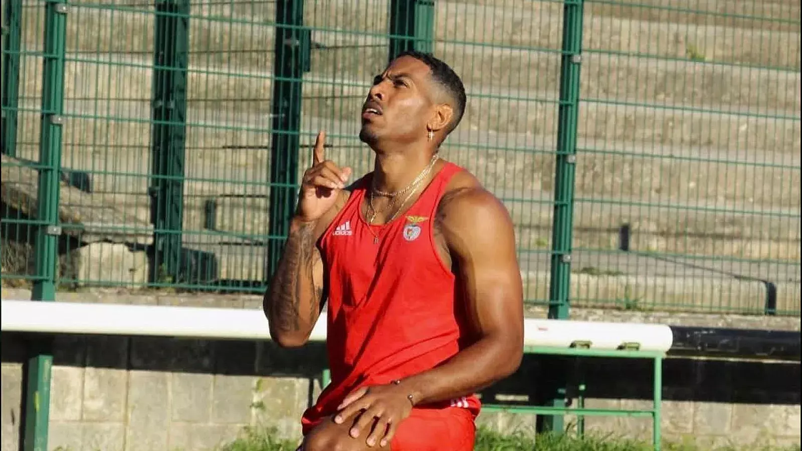 Reynier Mena, velocista cubano radicado en Portugal