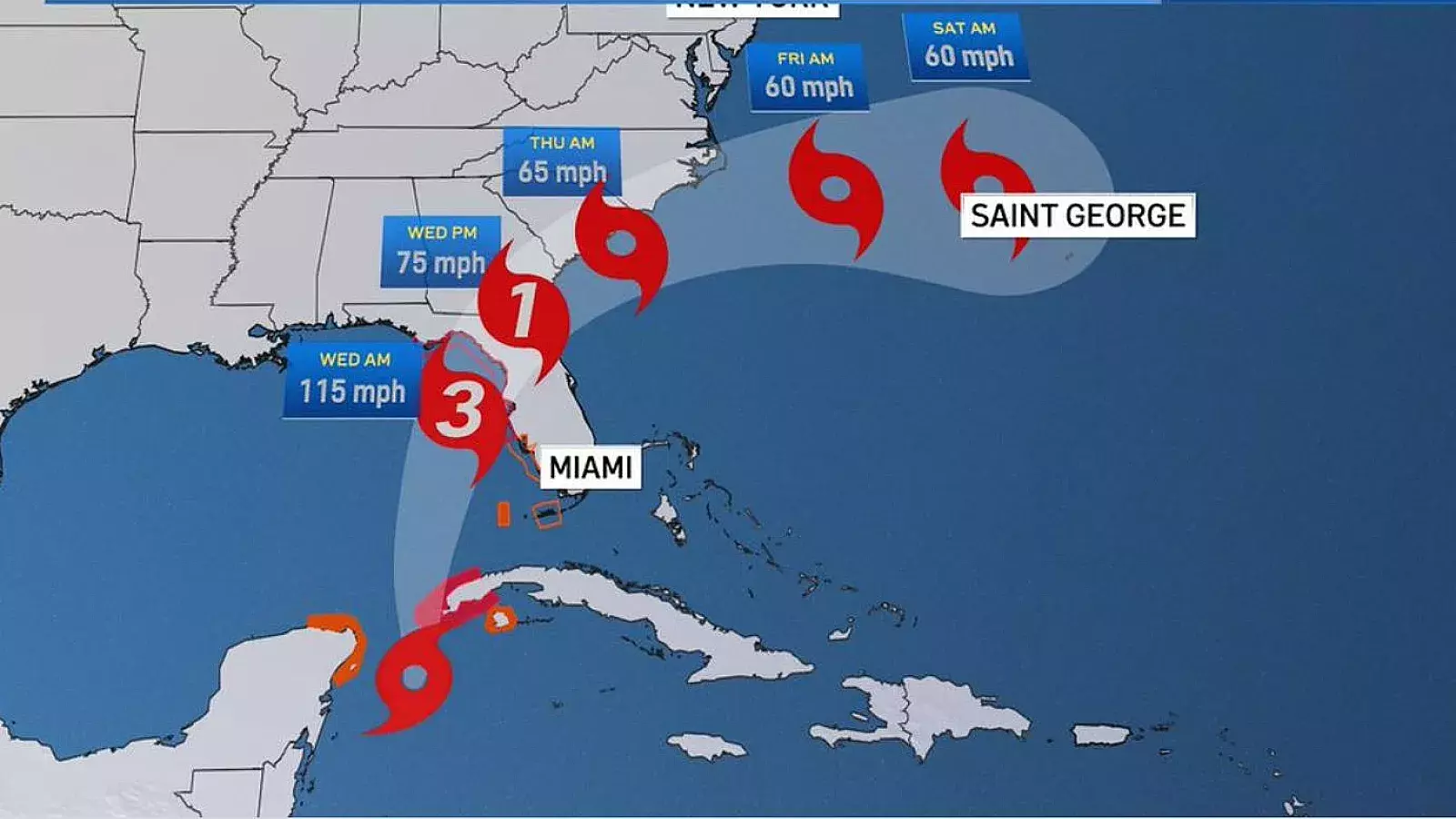 Idalia rumbo a Cuba: se convertirá en huracán, a medida que avanza hacia Florida