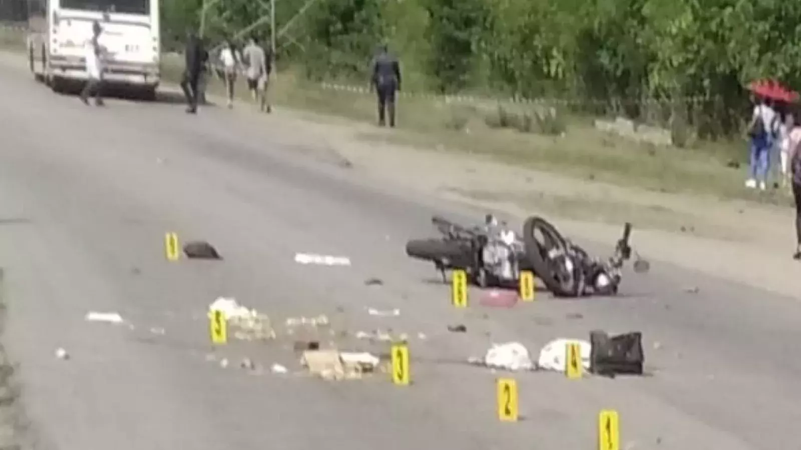 Accidente en Santiago de Cuba