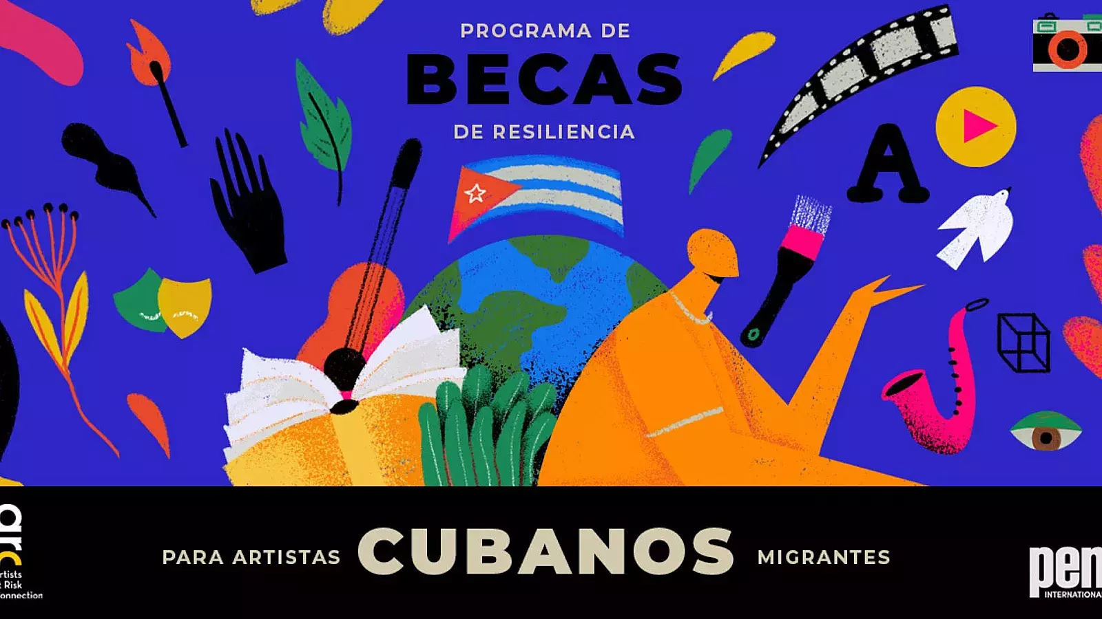 Programa de becas de resiliencia para artistas cubanos migrantes