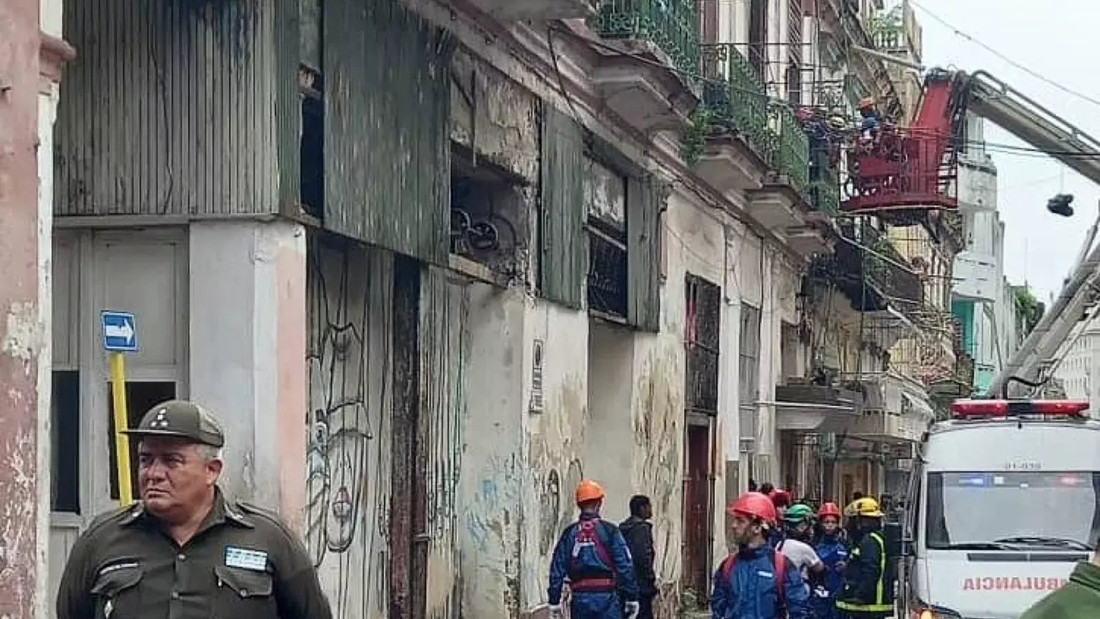 Derrumbes en La Habana