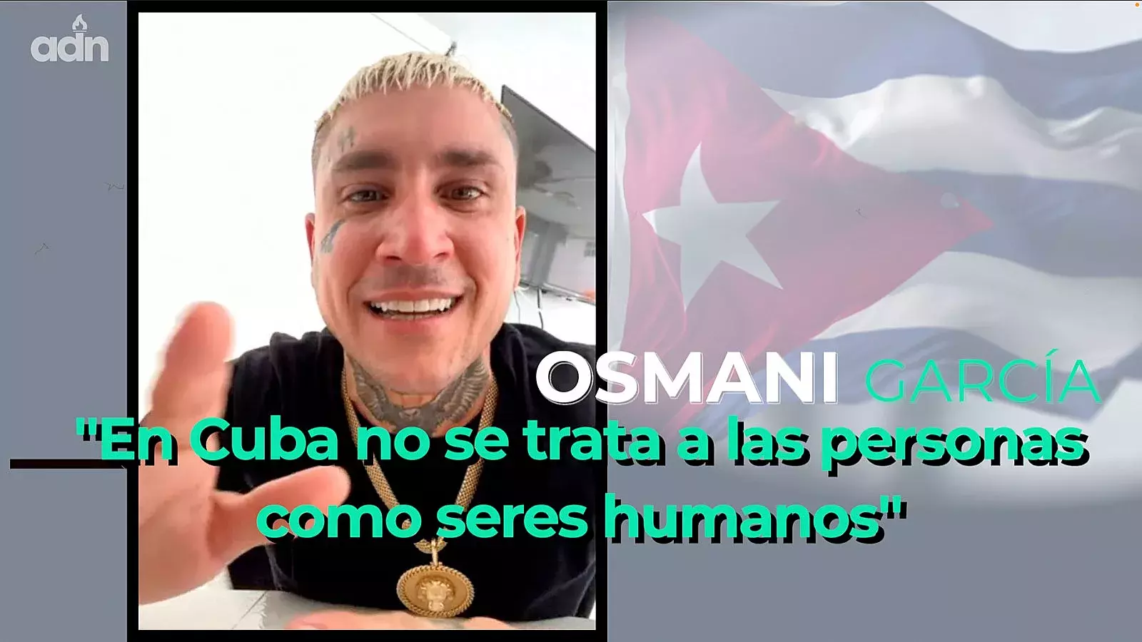 ¡EXCLUSIVA! Osmani García: En Cuba no se trata a las personas como seres humanos