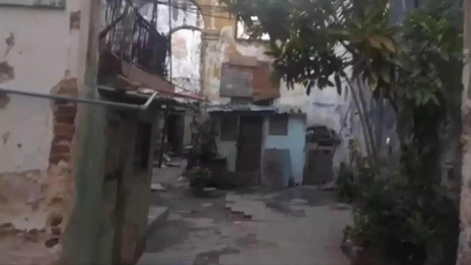Casas en un estado lamentable en Cuba