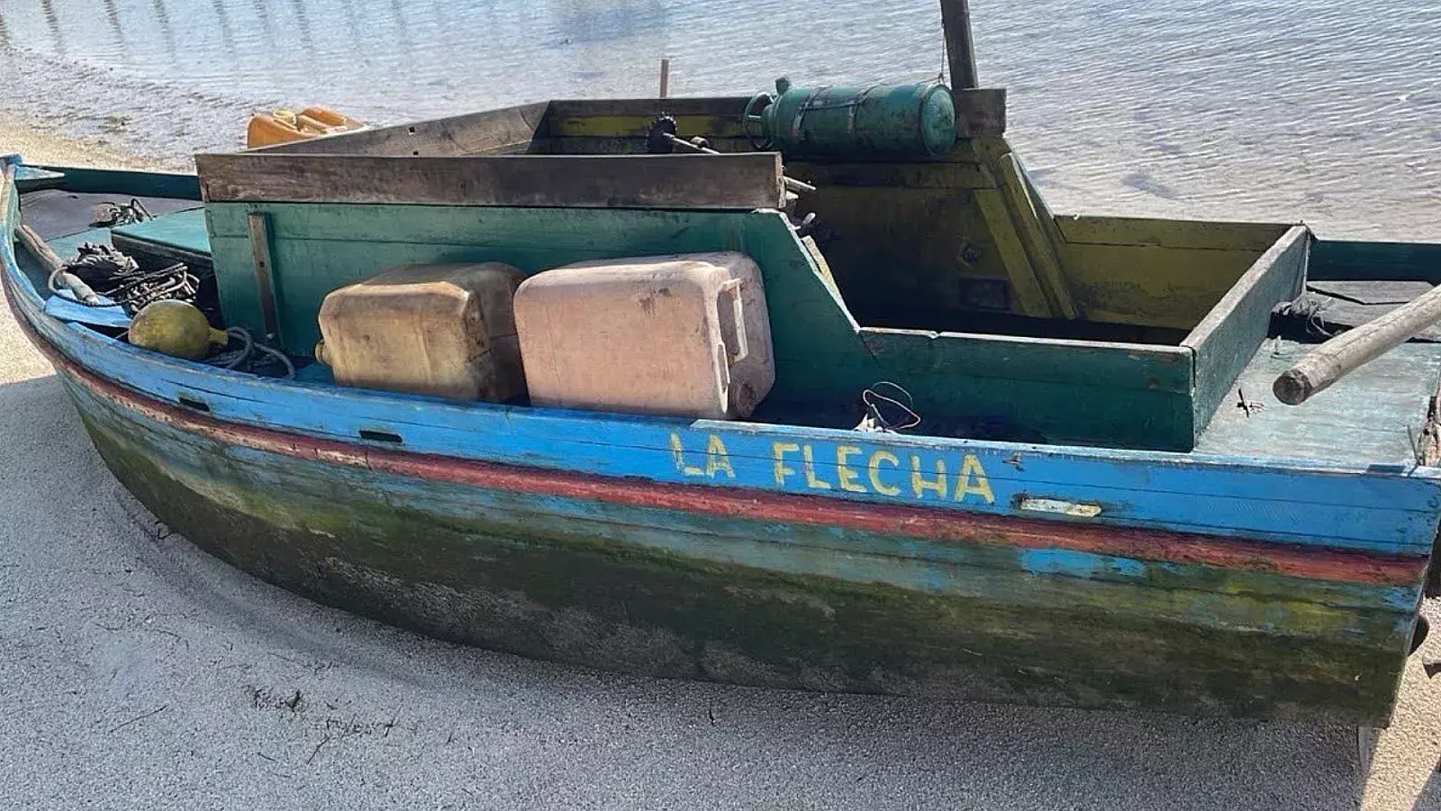 Bote de cubanos en Florida