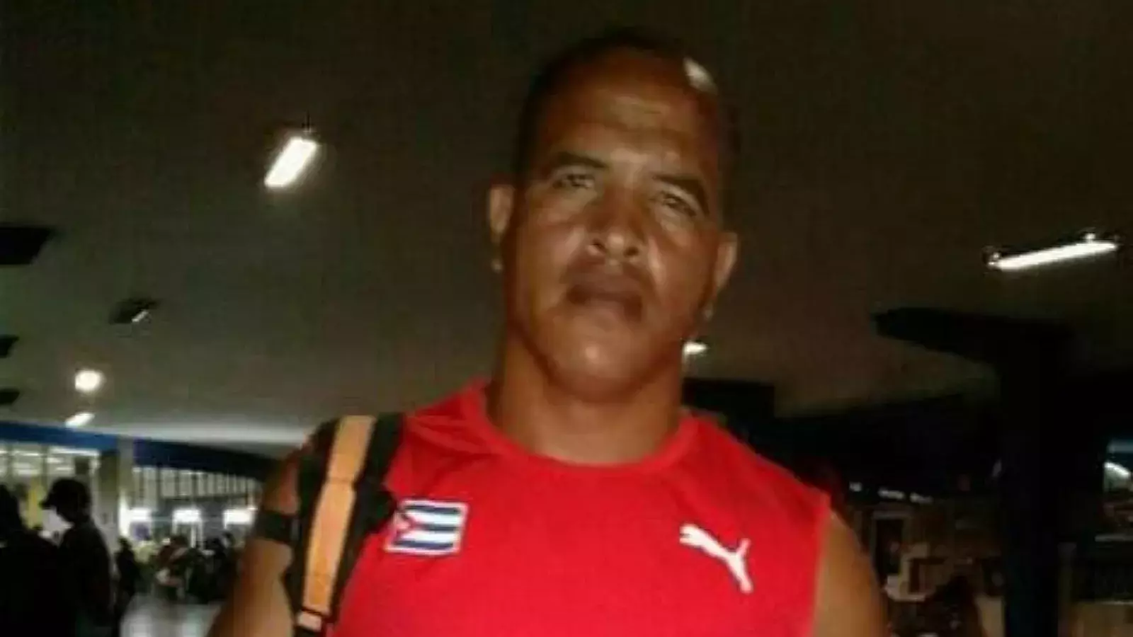 Exboxeador cubano Felix Damián Millares