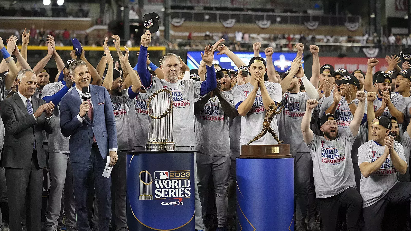Los Rangers de Texas conquistan su primera Serie Mundial con acento cubano
