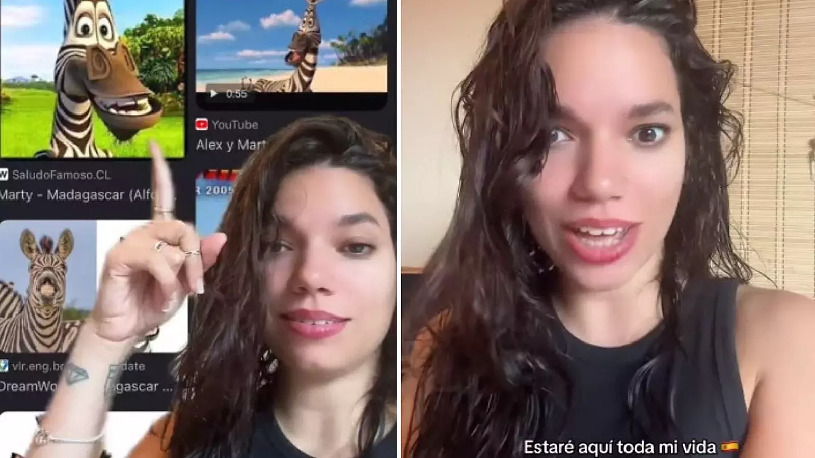 Cubana en España usa frase de “Madagascar” como respuesta a quienes le dicen que regrese a su país
