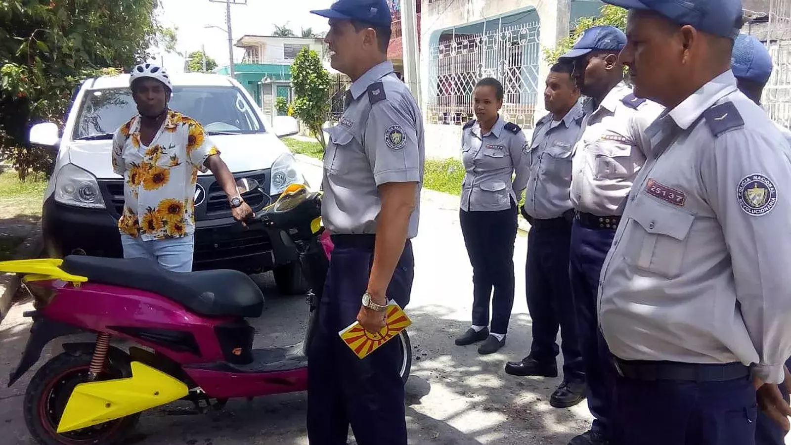 Robos de motos en Cuba