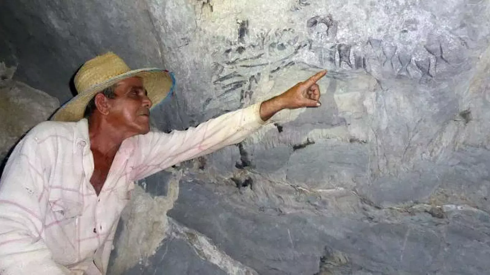 Descubrimiento de esqueleto de un ictosaurio en Pinar del Río