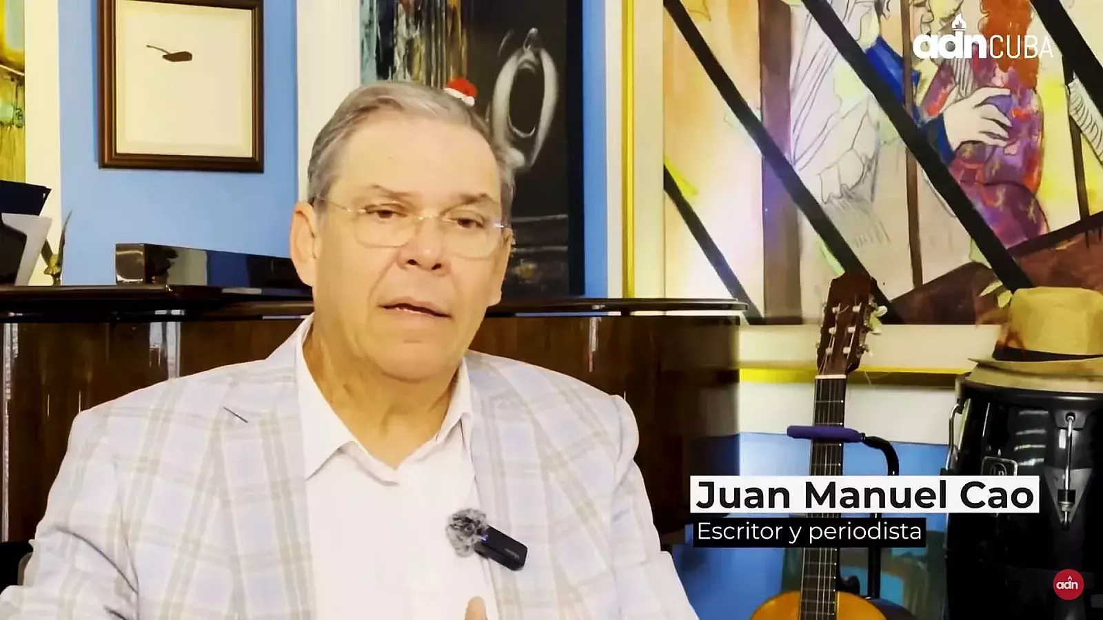 Periodista y escritor cubano Juan Manuel Cao