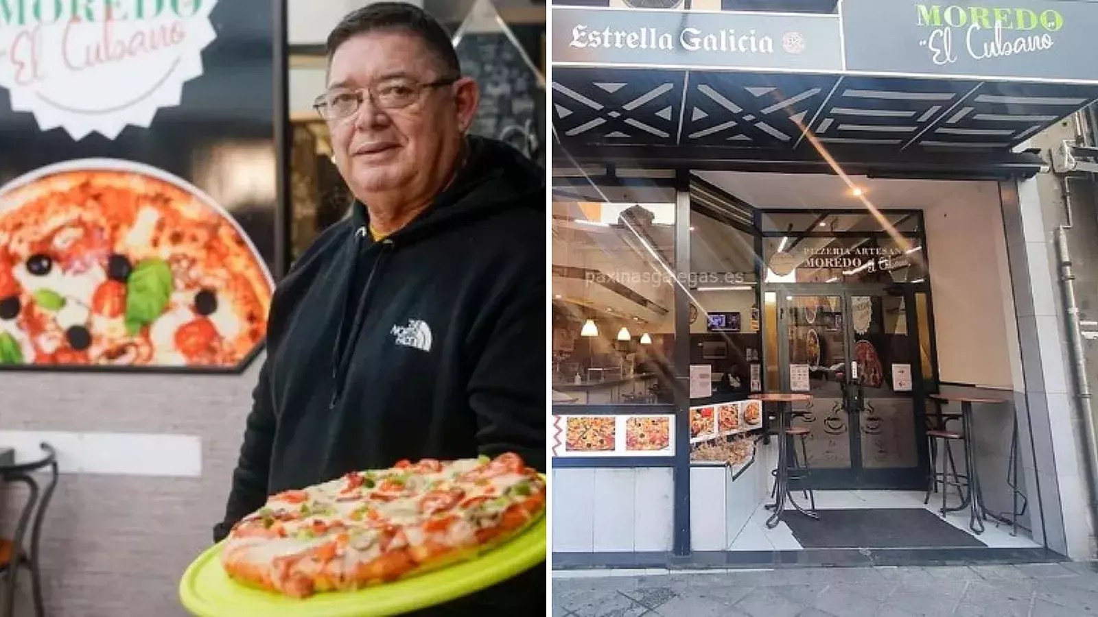 Exdeportista cubano tiene pizzería en Galicia