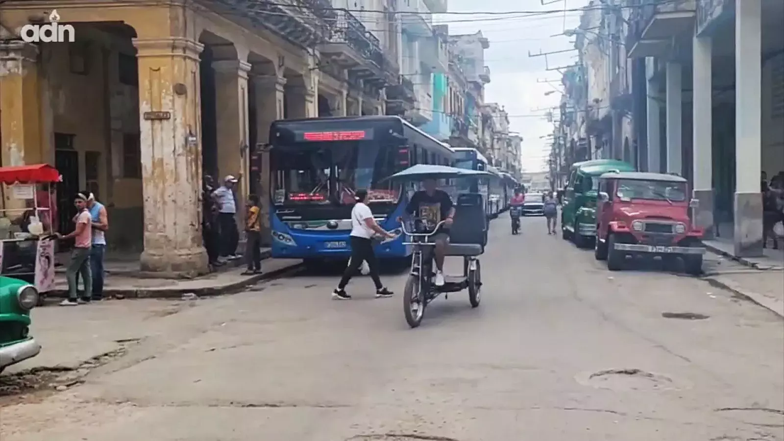 Crisis del transporte público en Cuba