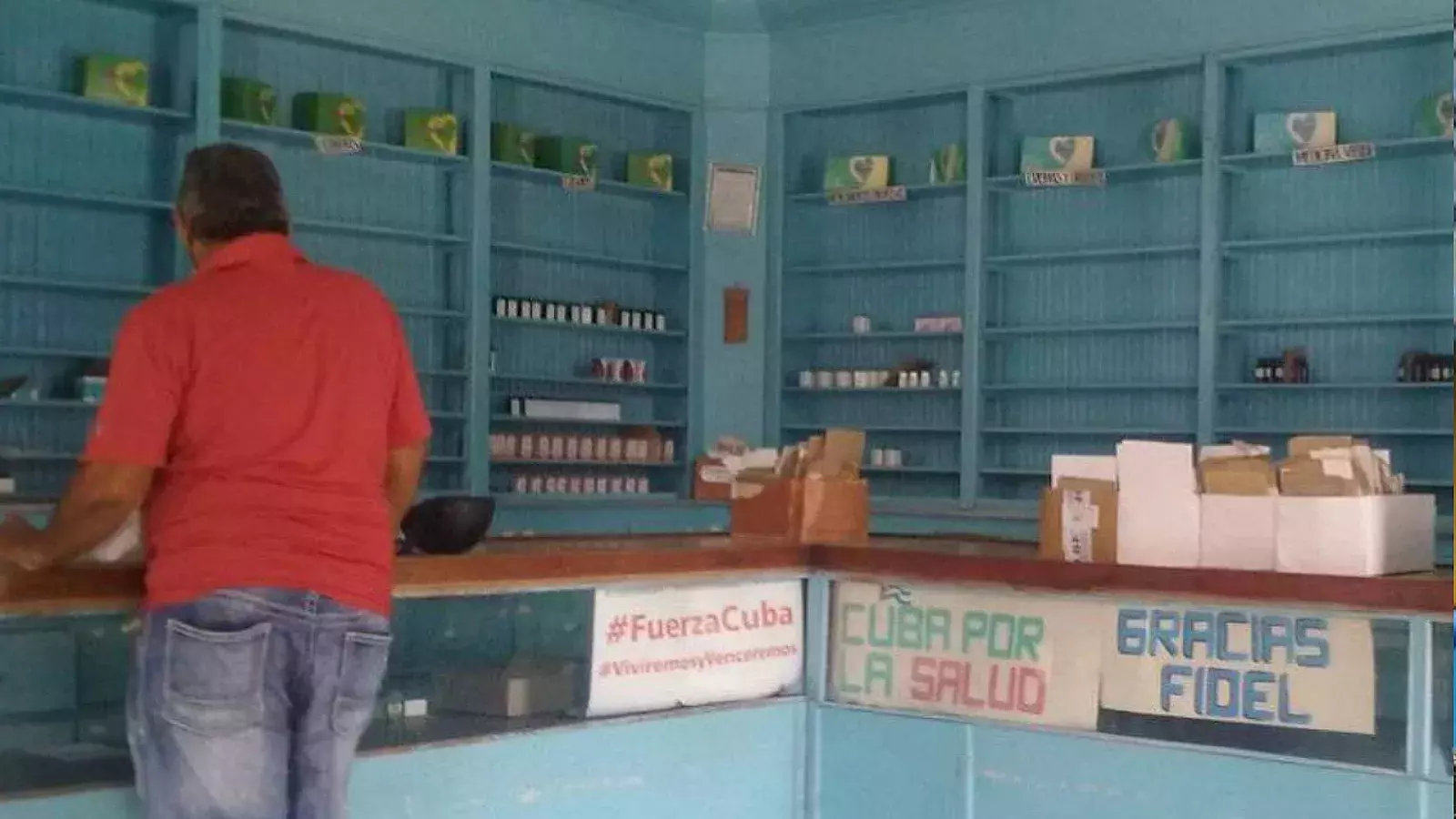Farmacia en Cuba